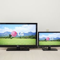 TV BUNDLE DEAL! 32" LG LED & 26" Sanyo LCD - Great Picture and Ready to Go!