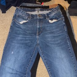 Lazer Men's Blue Denim Jeans