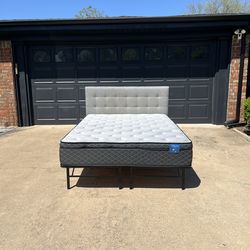 Queen Size Bed + Mattress