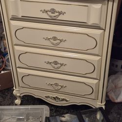 French Provincial Style Dresser & Nightstand