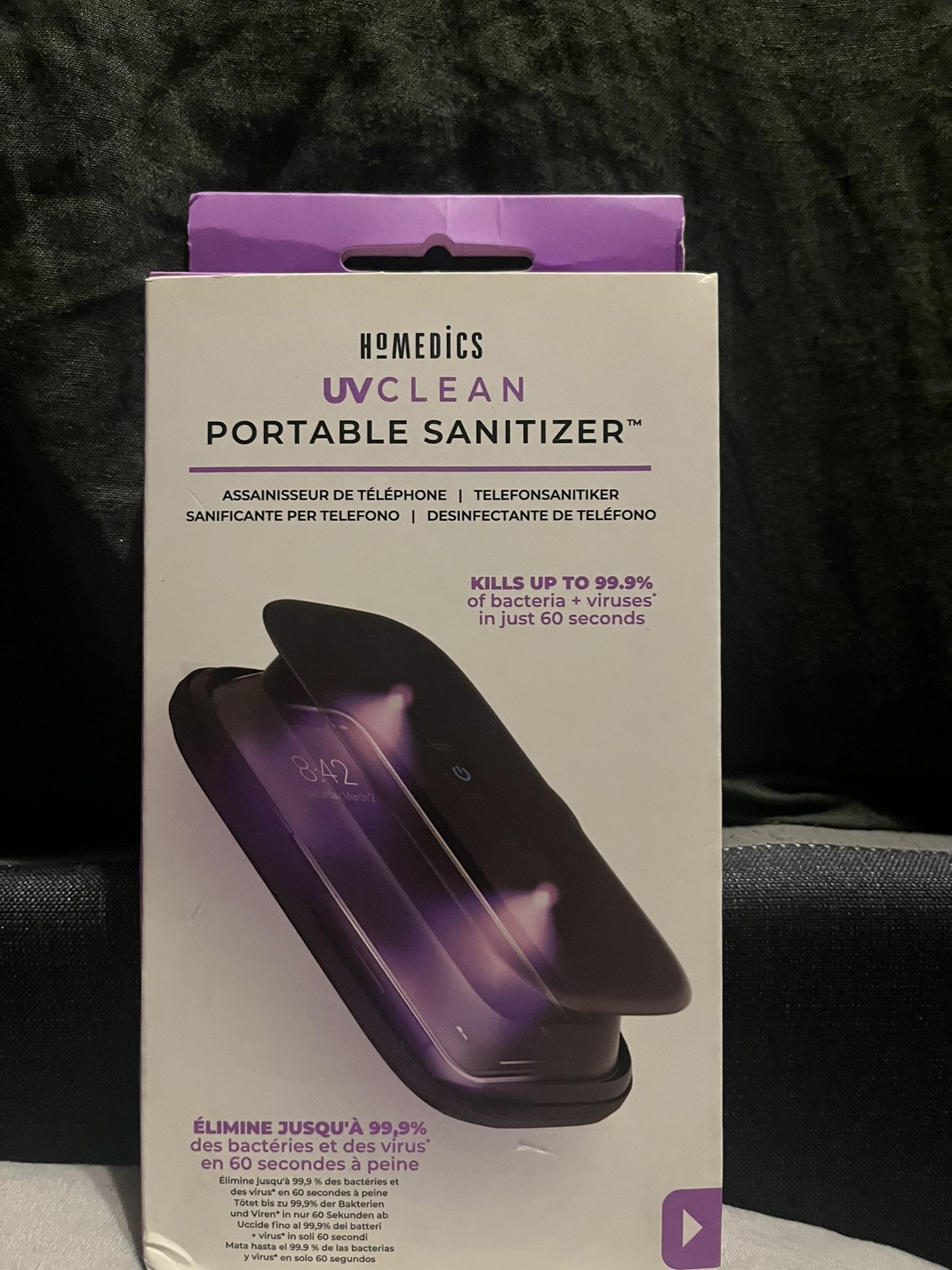 UV CLEAN portable sanitizer bag for phones