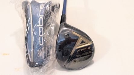 RH BRAND NEW COBRA F. MAX #7 WOOD 23* S. FLEX SUPERCHARGER PRO LAUNCH GRAPHITE SHAFT W/ DTG GRIP Including a New Cobra Hybrid head cover