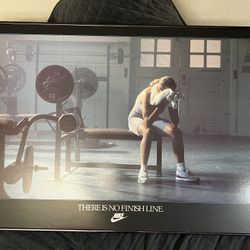 Extremely Rare 1985 Nike Campaign Poster