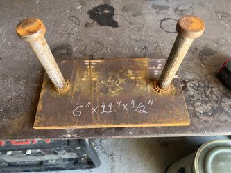 Concrete Steel Plate Embeds