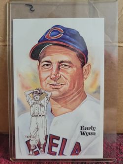 Perez-Steele (#133 Early Wynn) Baseball Postcard