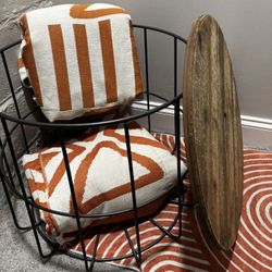 Barn Style End Table with Storage