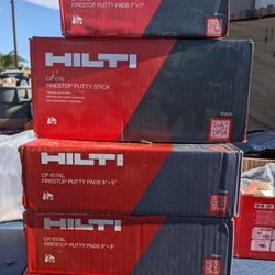 HILTI CP617XL Fire Stop Putty Pads. 9X9"