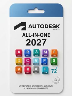 Autodesk Apps Collection (PC, Mac) (1 utilisateur, 1 an) - Autodesk Lien d'activation - GLOBAL
