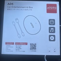 🔥 ATOTO AD5 – Car Entertainment AI Box 🔥 🚗 Upgrade Your Car Instantly!  Turn your car into a smart entertainment system in minutes!  ✅ Plug & Play 