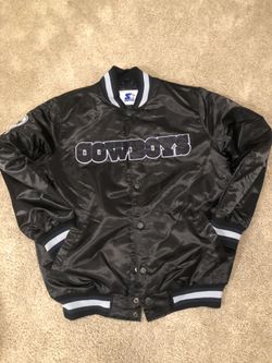 Dallas Cowboys starter jacket button up men’s sz large