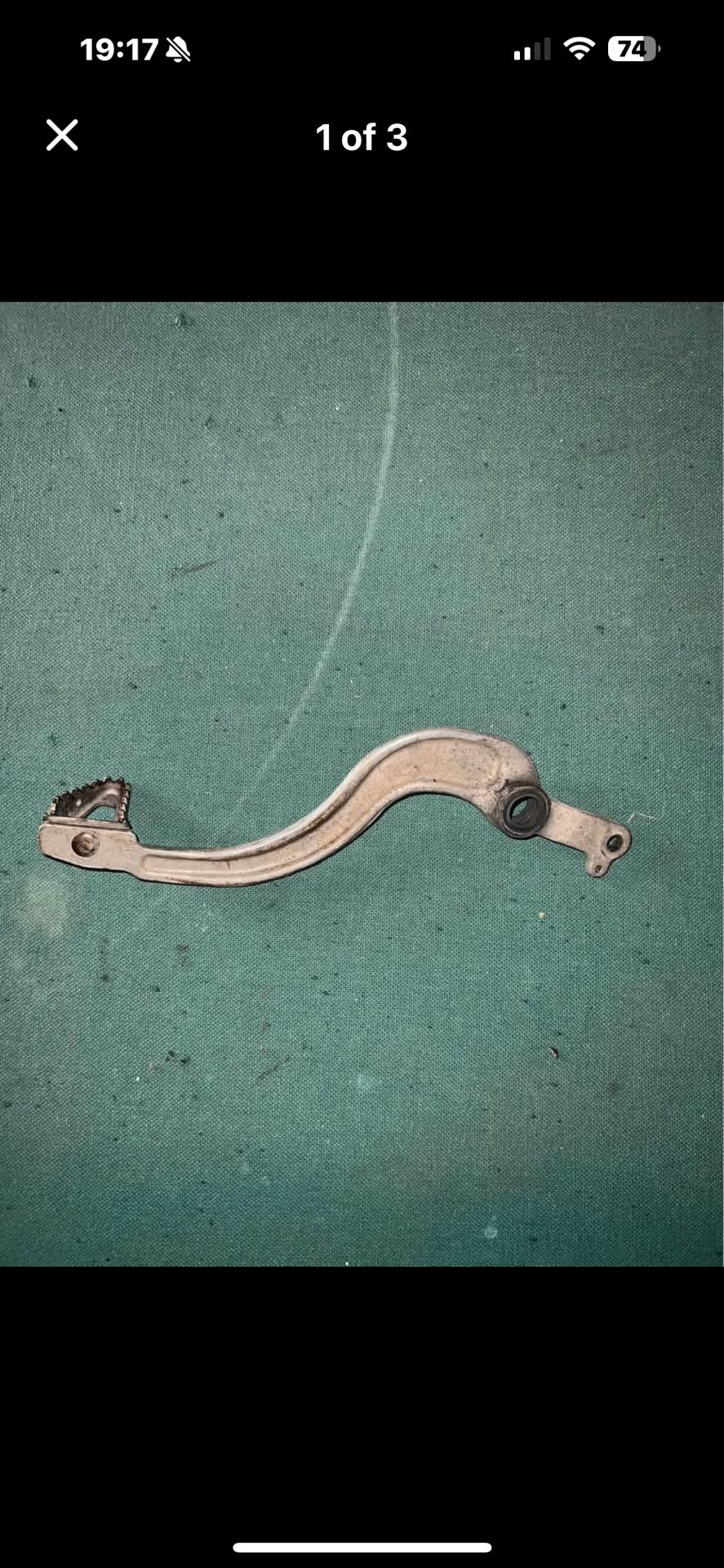 2005 Honda CRF450R Foot Brake Lever