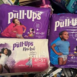 Pull Ups Size 4-5t!!!!! $8 Each Or 2 For $15
