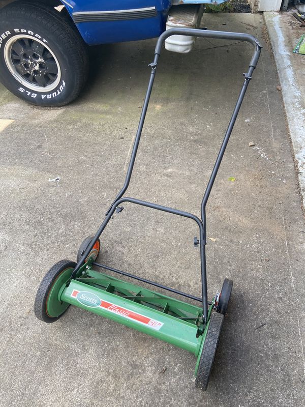 Scotts Classic 20 Reel Mower Manual