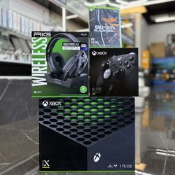 Xbox Series X Bundle (Take It Home In Payments/ llévalo a casa en pagos
