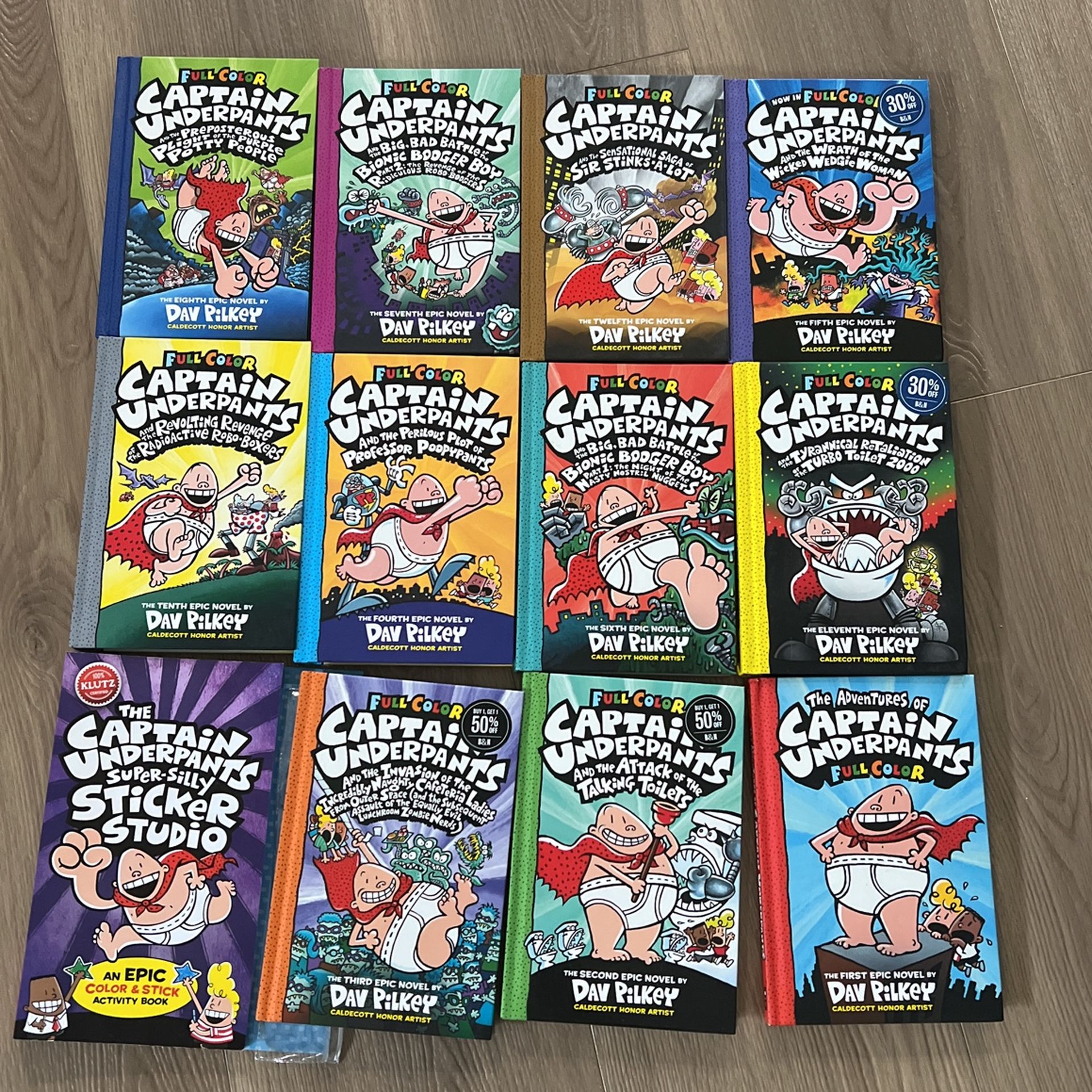 Kids Books Captain Underpants