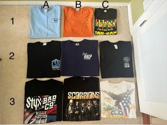 Concert T-shirts