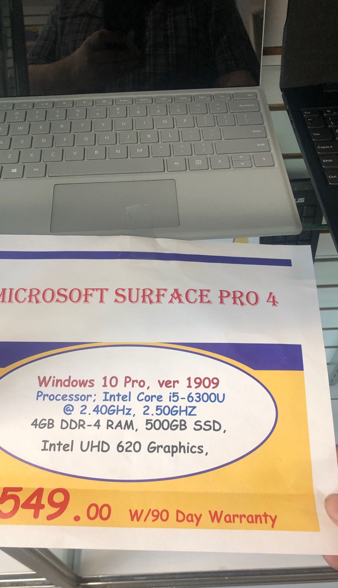 Microsoft surface pro for Seahawk addition