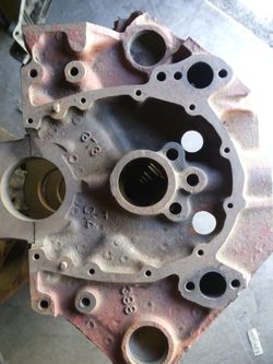 Rare HA-code 1969 GM Chevy SBC L48 300hp-spec 4-Bolt Main Engine Block 388