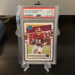 PSA 10 Antonio Gibson Rated Rookie