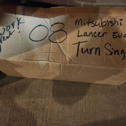 08 Lancer Evo Stock Headlights, Tail Lights 