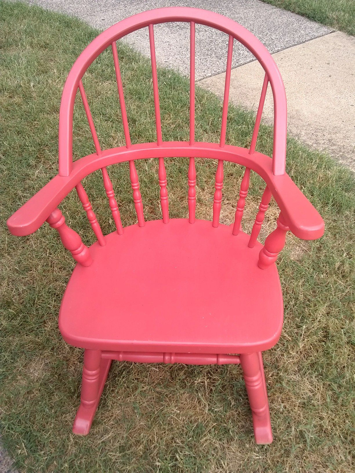 Painted racking chair excellent condition