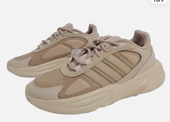 Adidas Womens Ozelle Running Cloud Foam / Beige size 6 used like new