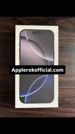iPhone 16 pro max