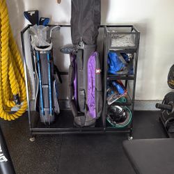 Millard Golf Bag Organizer & Garage Storage Rack
