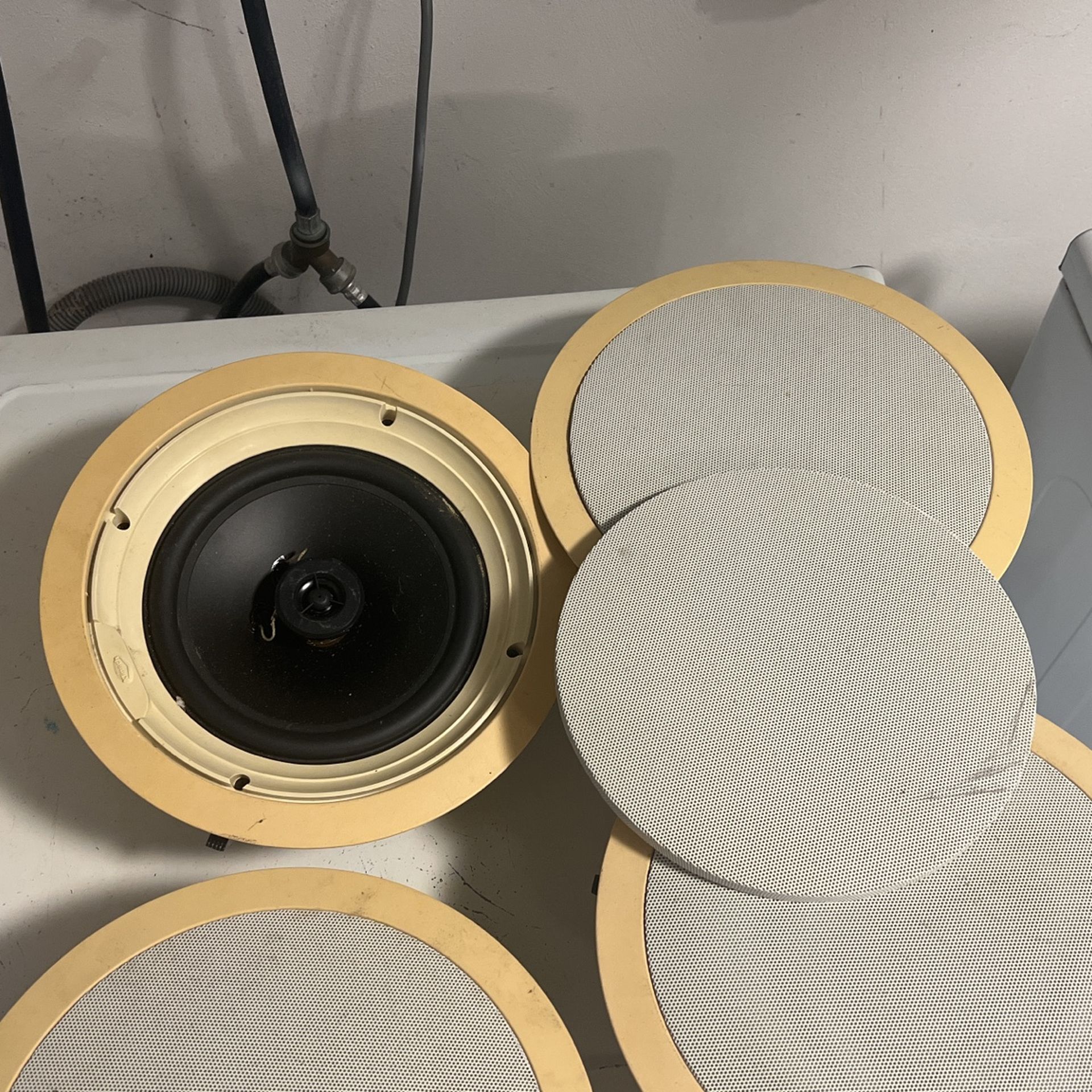 4 Klipsch R-1800-C Ceiling Speakers