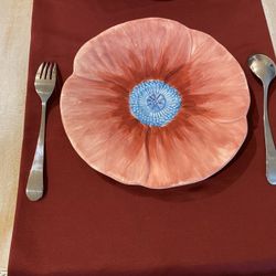 7 Maxcera popouse poppy plates