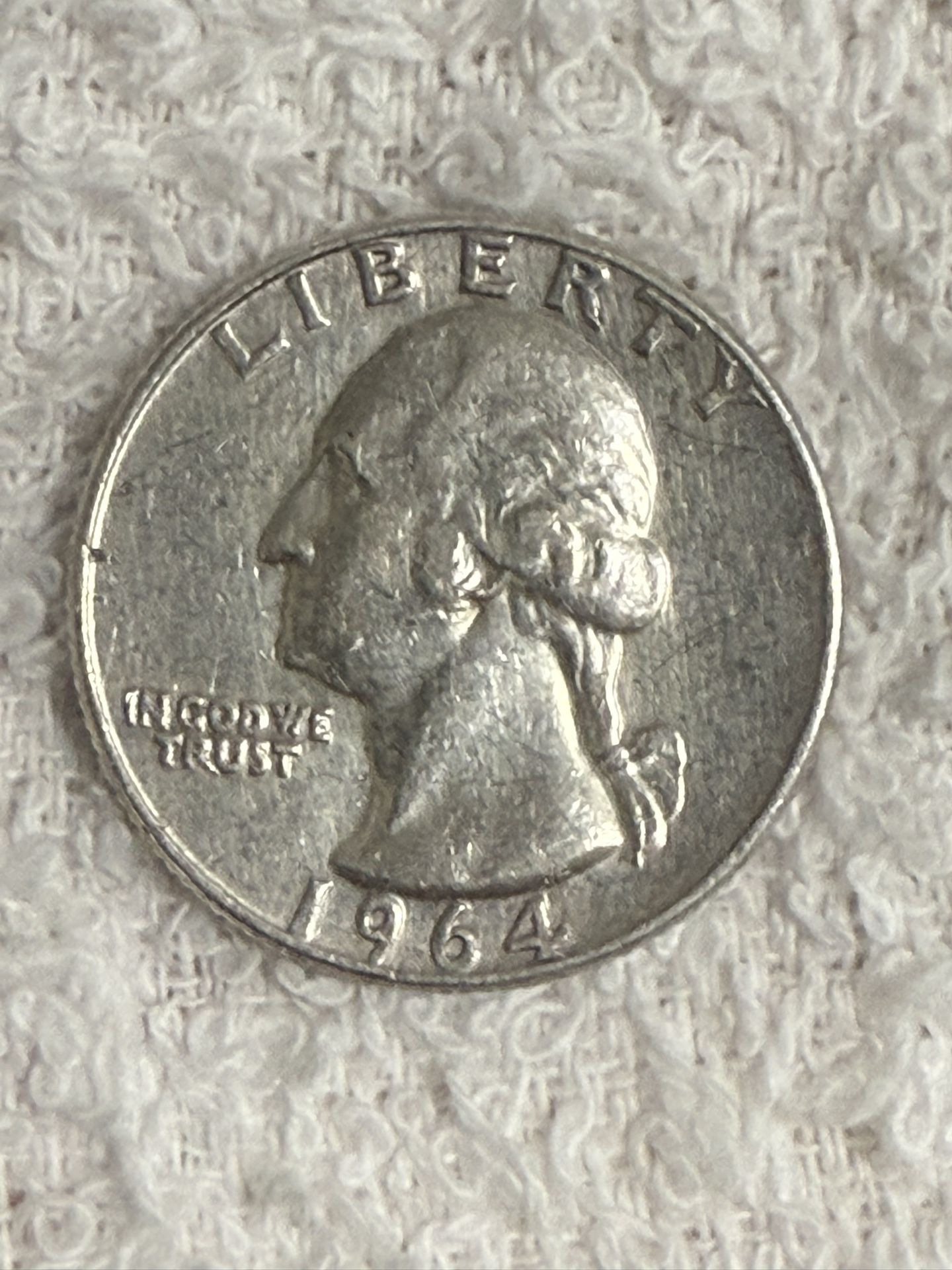 Quarter 1964 Silver