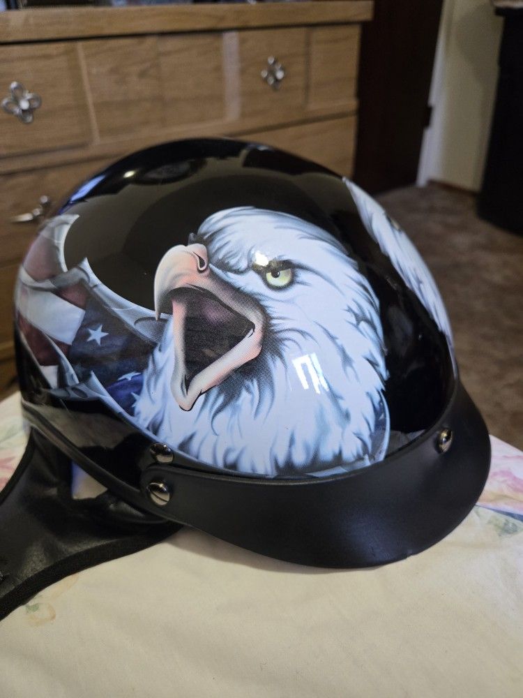 Med Size Motorcycle Helmet NO Flaws SEE Pics