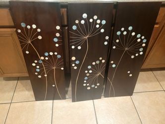 Wall art 3 pieces