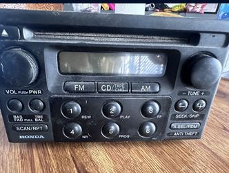 Stock Honda Stereo