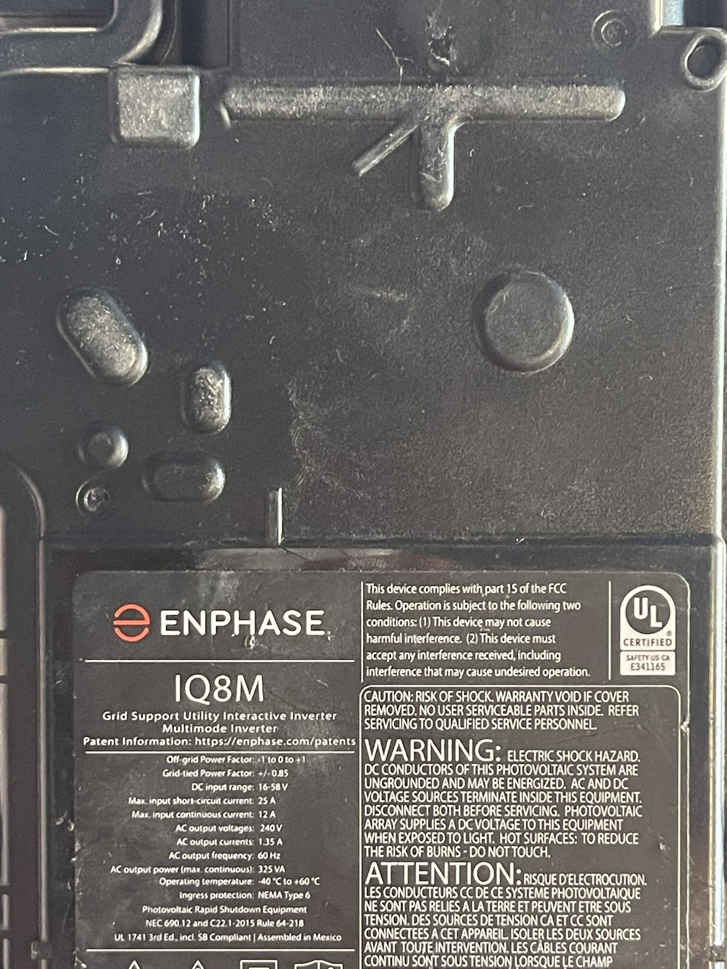 Enphase IQ8M Micros 