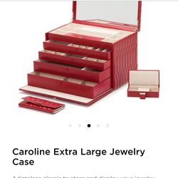 WOLF 1834 Caroline Extra Large Jewelry Case brand new!!
