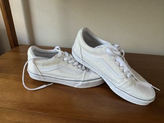 Vans Sparkly Shoes, Size 4 Youth