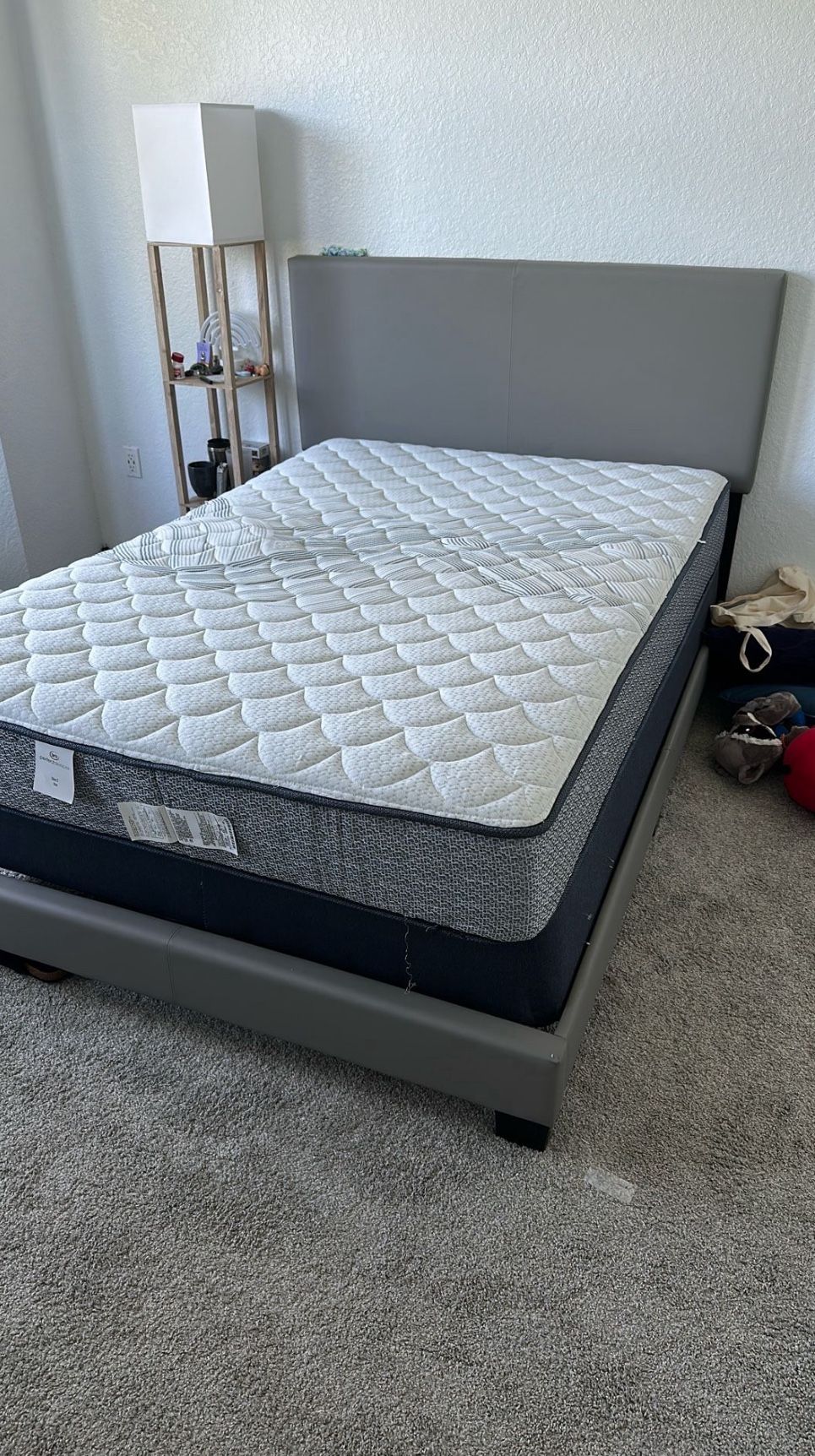 Full Mattress set, Box spring And Frame 