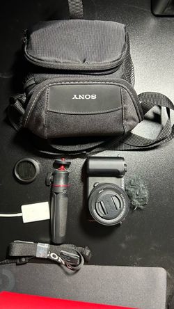 Sony ZV-e10ii Mark 2 Camera with Carry Bag and Accessories
