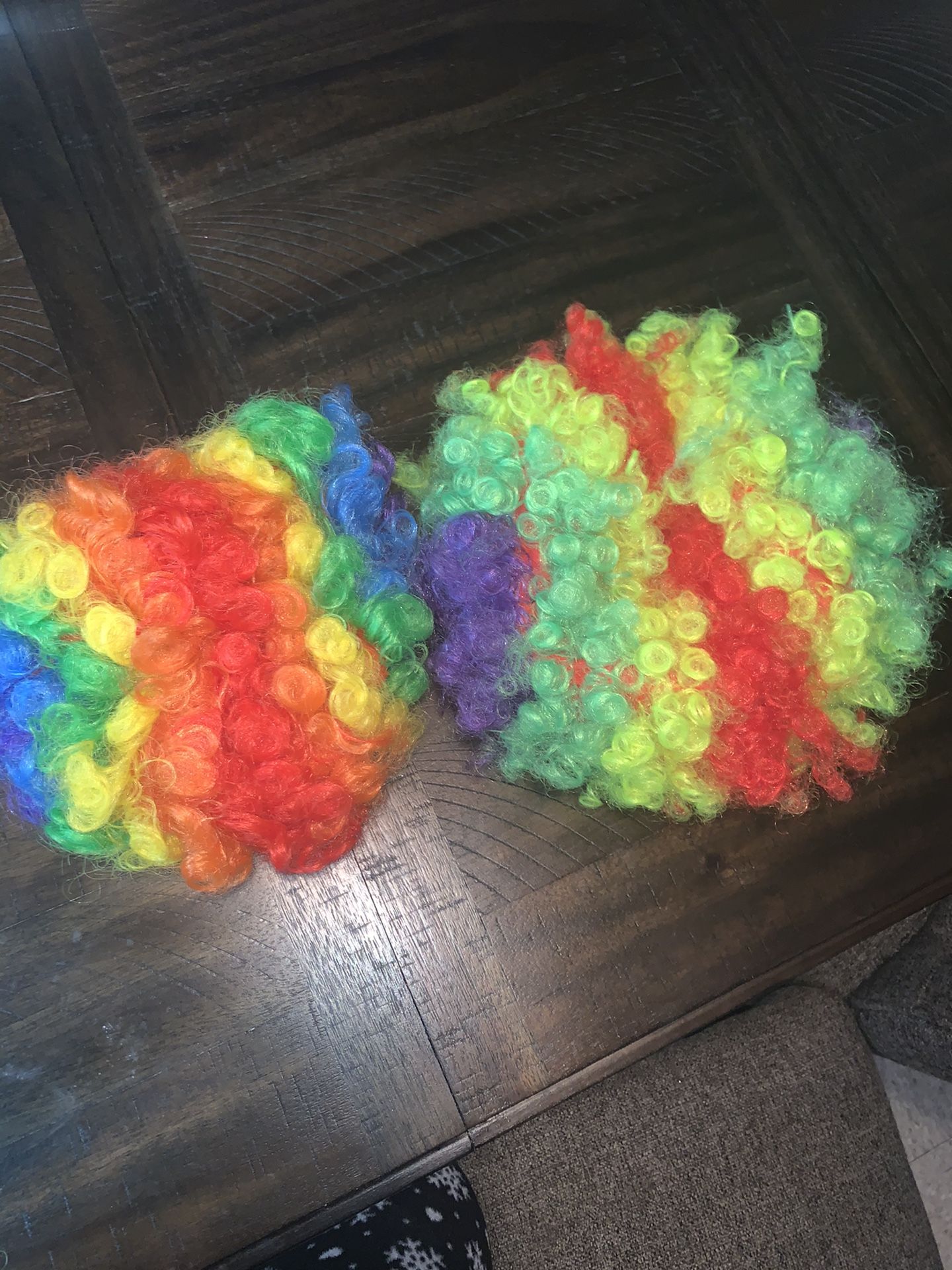 Clown wigs