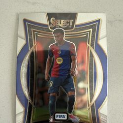 2024-25 Panini Select Lamine Yamal FC Barcelona Base FIFA Soccer Card