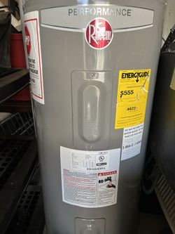 Rheem Electric Water Heater 