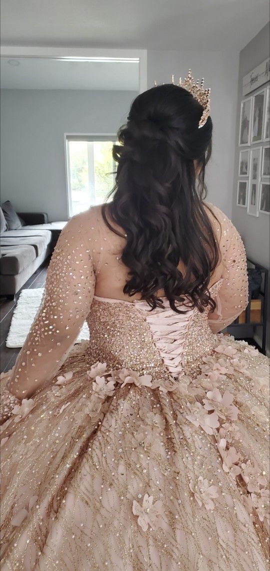 MORILEE Quinceaera Dress/ROSE GOLD is available for purchase on au PAY  Market - Imported Goods Online Store Co.Ltd. | au PAY Market - Online  Shopping Site
