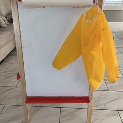 IKEA EASEL AND APRON