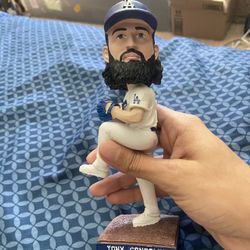 SIGNED TONY GONSOLIN BOBBLEHEAD DODGERS