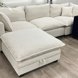 Brand New Sand Cloud Modular Sectional Sofa