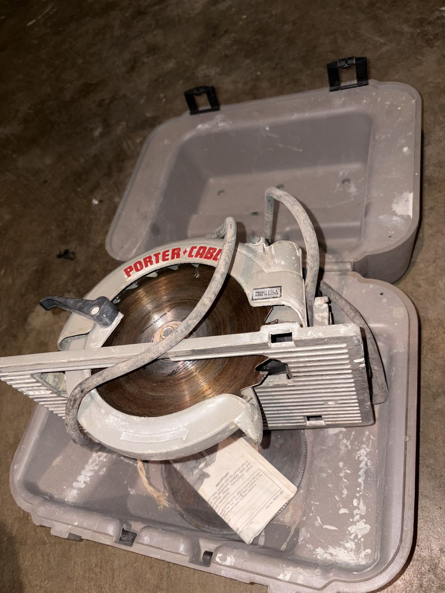 Porter Cable Circular Saw 7 1/4 Blades