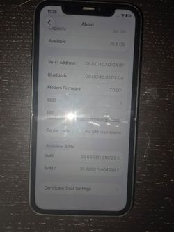 IPhone 11 Unlocked 64 GB