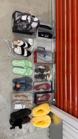 Lot of 12 Brand New Women’s Shoes – Size 10 – Various Styles (Flats, Boots, Sandals, Slippers)