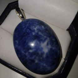 Large Sodalite Pendant 